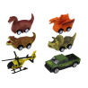 Dinosaur Truck Transport Springs 6db Lights Sounds Green