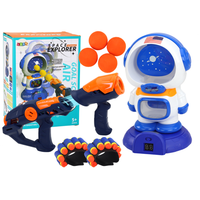 Arcade játék Űrhajós Lövés 2 Guns Balls Arrows