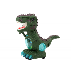 Dinoszaurusz táncoló akadályérzékelő fényei zölden hangzanak