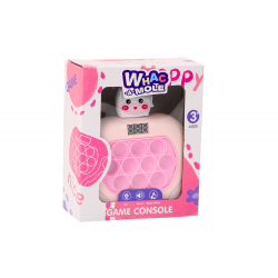 Pop-It Wac A Mole Játék Unicorn Lights Sounds Pink