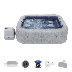 Felfújható gyógyfürdő 230 x 230 x 71 cm Bestway 60161