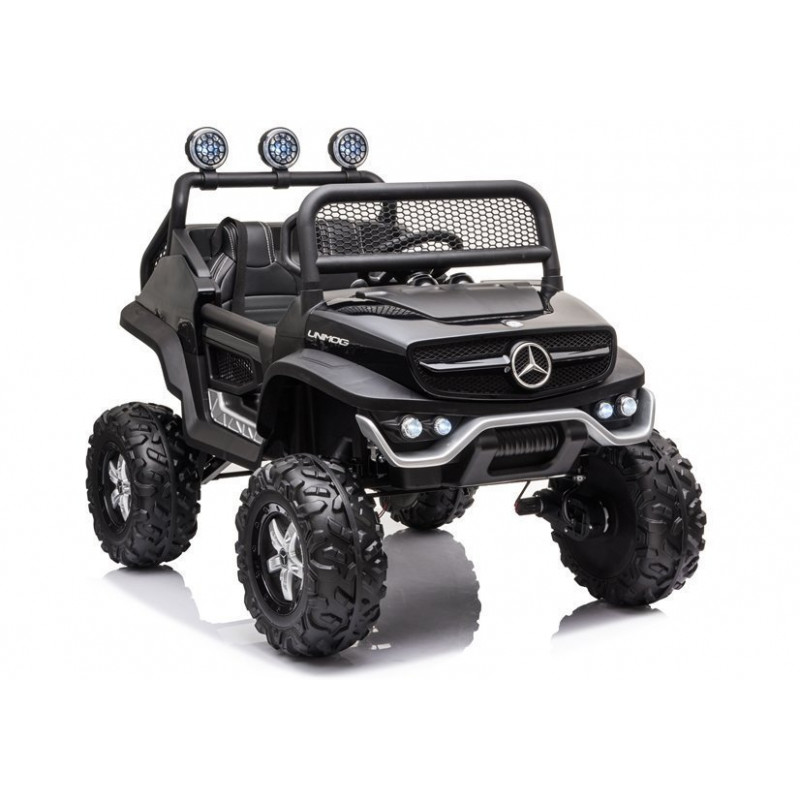 Electric Ride On Mercedes Unimog S Black