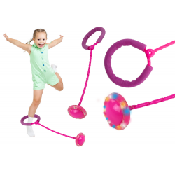 Hula Hop ugrókötél, kapitány, világító, rózsaszín